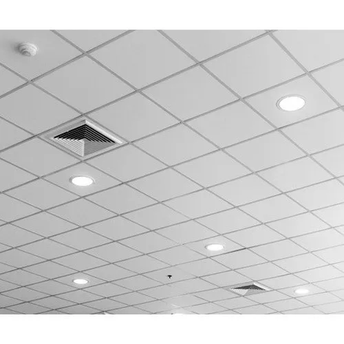 T-grid suspended ceiling installation