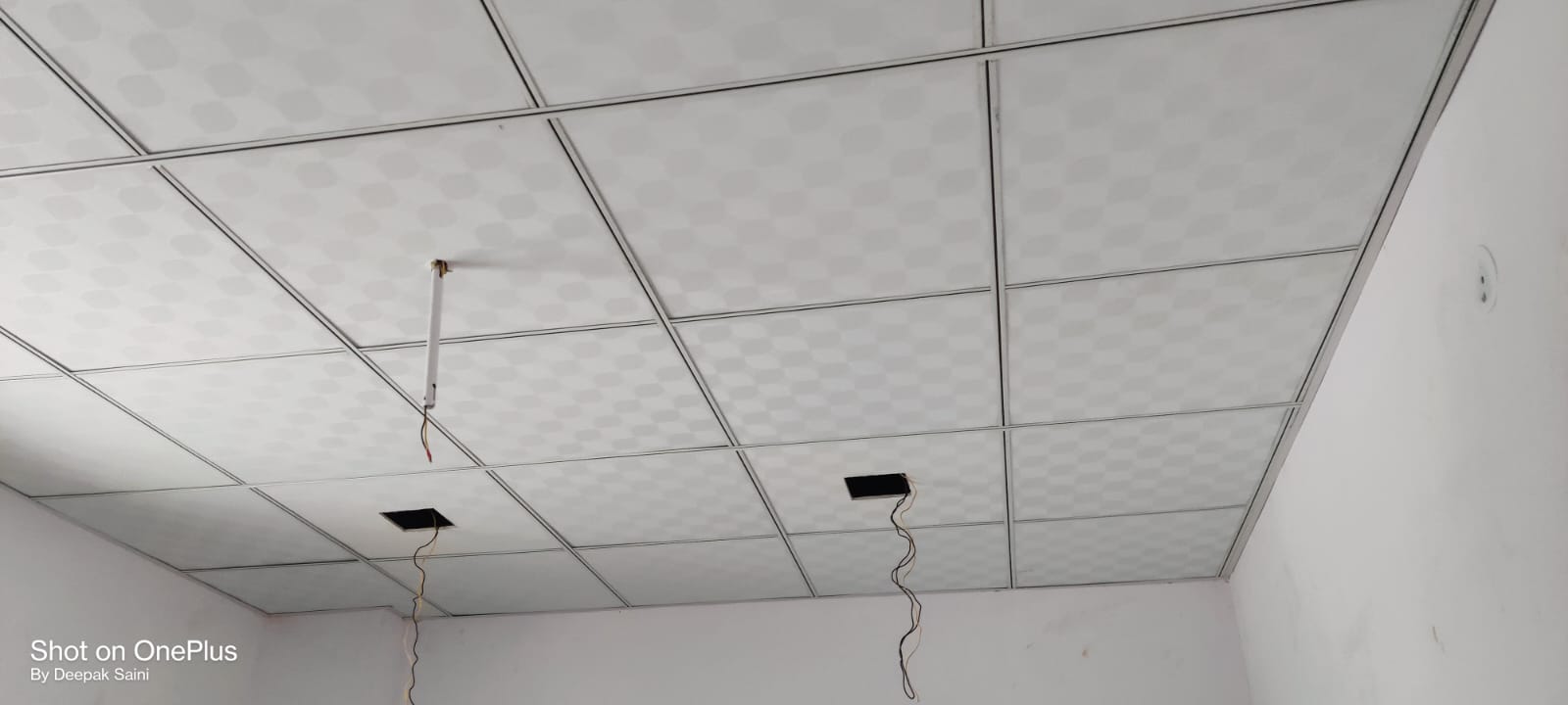 T-grid ceiling installation reference